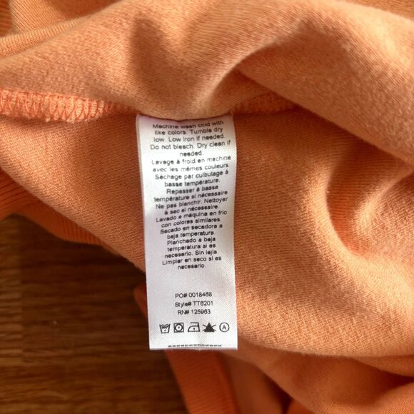 Beyond Yoga Out of Town Dress in Orange Dream- Size L - Picture 9 of 9
